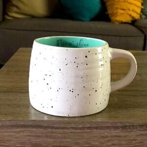 NWOT … Speckled “Rise N’ Shine” Mug